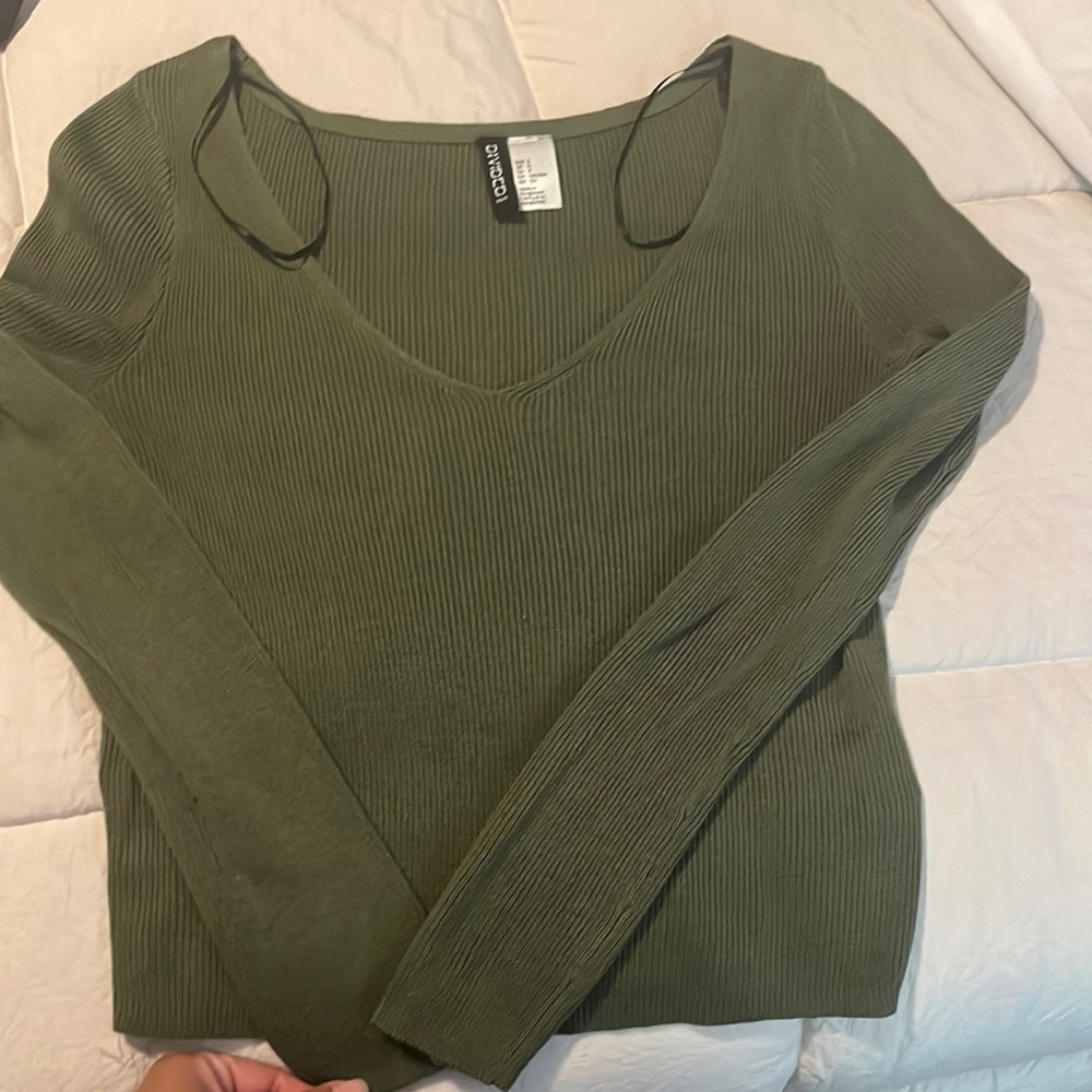 H&M ribbed top